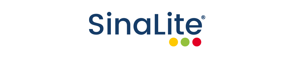 SinaLite White Banner Logo